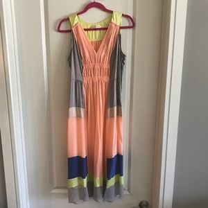 Rebecca Taylor 100% silk Summer dress